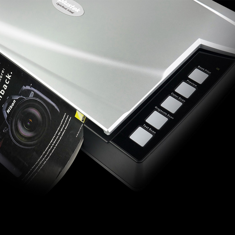 Lean A300E scanner A3 large face fast color zero edge distance high speed high-definition zero distance digital processing