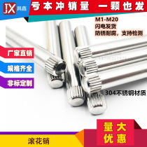 1M2M2 5M3M4M5M6M8M10 stainless steel pin knurled Pin Pin toy city connecting rod pin