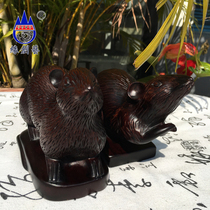 Edge Creatives Myanmar Black Acid Branches Solid Wood Zodiac Zodiac Zodiac Red Wood Whole Wood Handicraft Engraving Pendulum Pieces