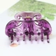 Phiên bản tiếng Hàn của phụ kiện tóc mũ trùm đầu clip lớn bắt claw chuck tóc thẻ clip tóc lớn bắt tóc tắm kích thước lớn bắt clip - Phụ kiện tóc