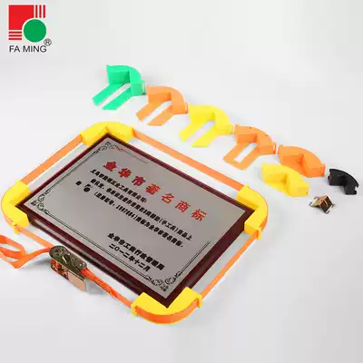 New Group angle frame door 90 degree right angle angle tensioner tensioner photo frame frame fixed woodworking wardrobe frame frame