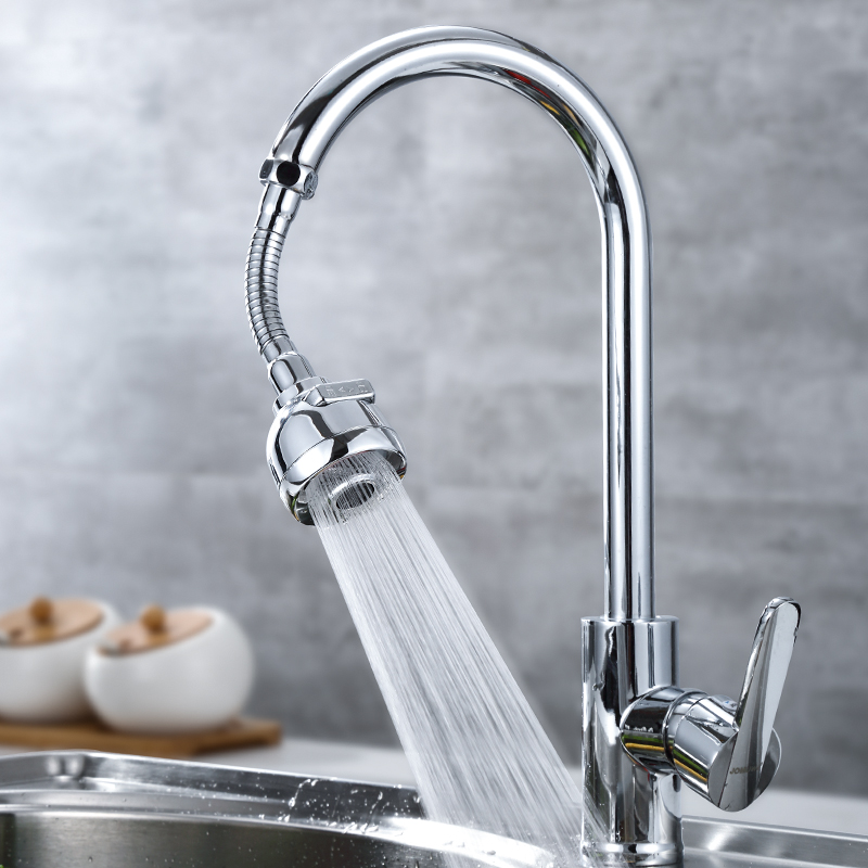 Kitchen faucet splash-proof shower water-saving filter bubbler household tap water spray nozzle filter