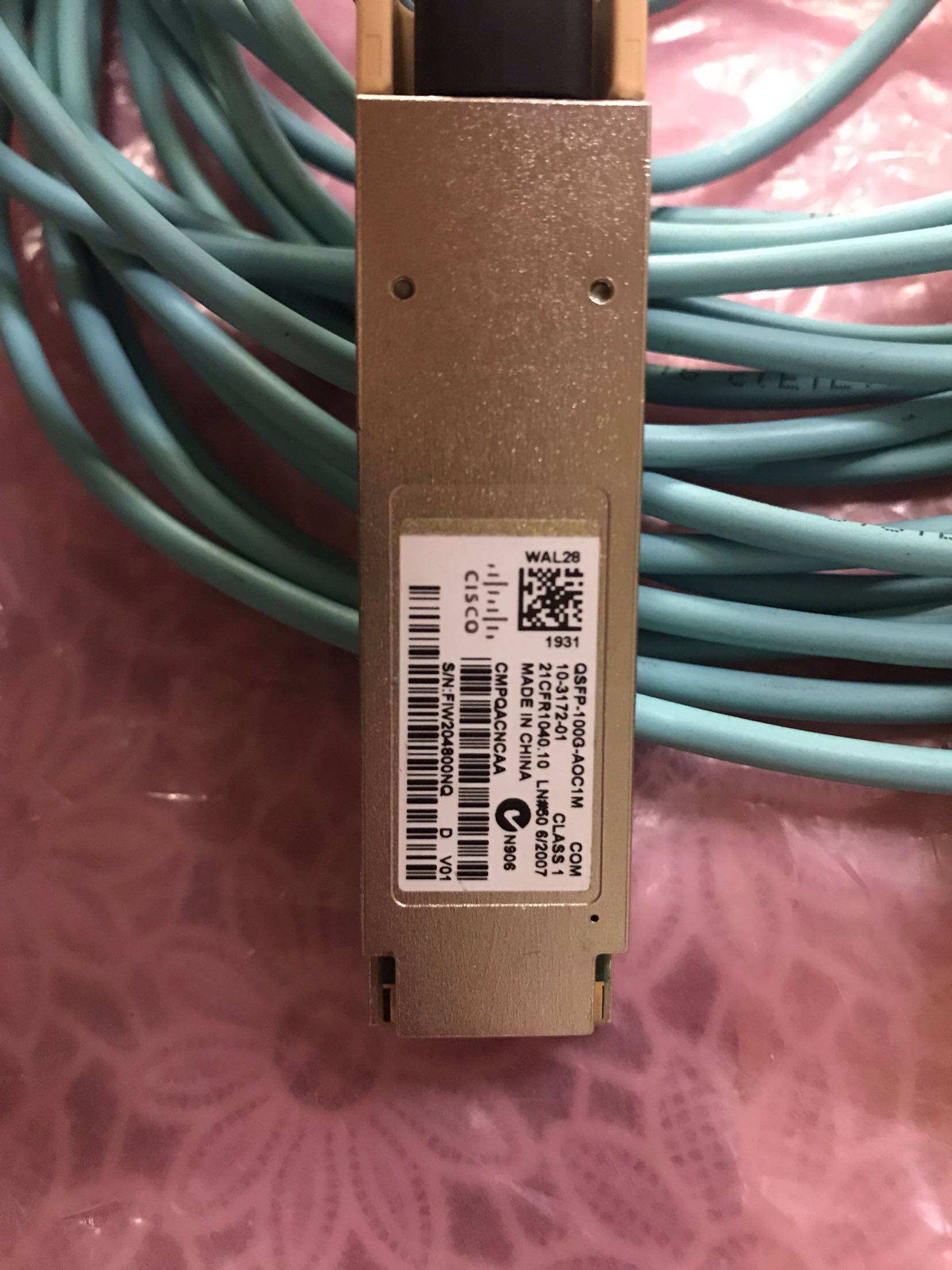 Cisco CISCO QSFP-100G-AOC10M QSFP-100G-AOC1M 2M 3M 5M Original
