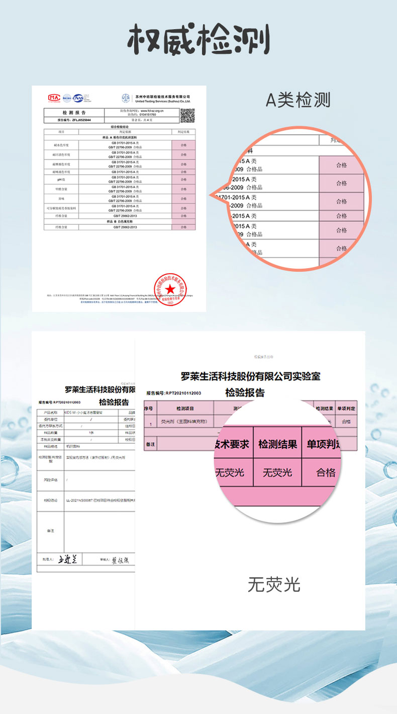 罗莱 A类标准 儿童全棉 抗菌夏凉被 图3