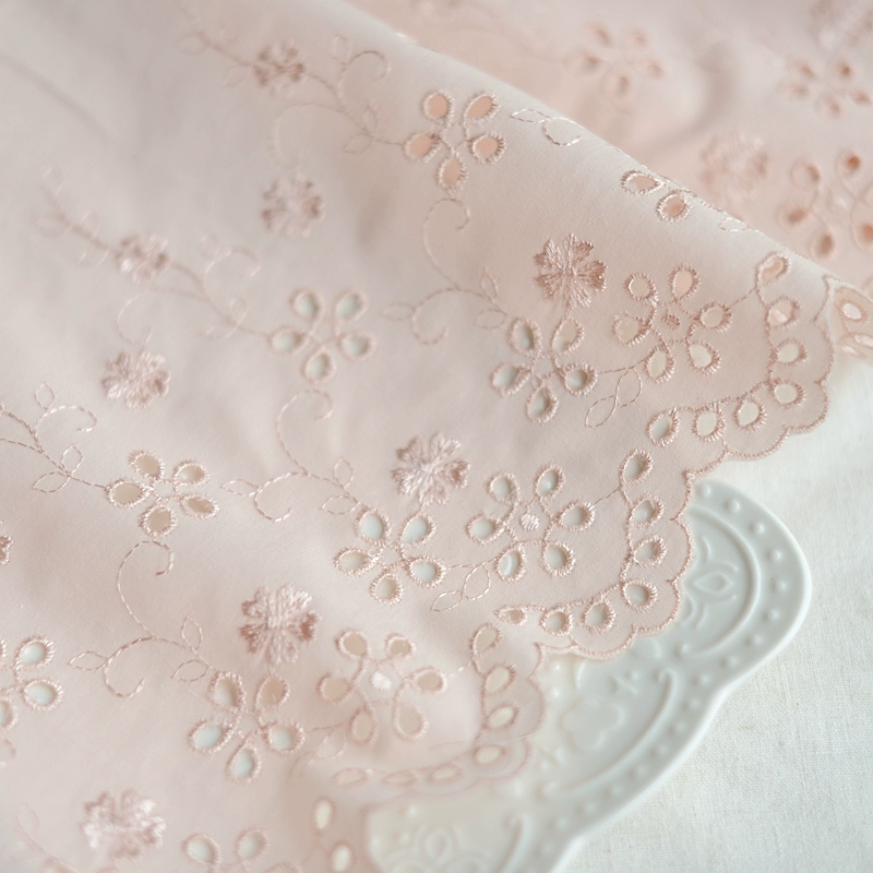 Phụ kiện ren H146 polyester-cotton rỗng thêu ren váy phụ kiện ren vật liệu may mặc - Công cụ & vật liệu may DIY