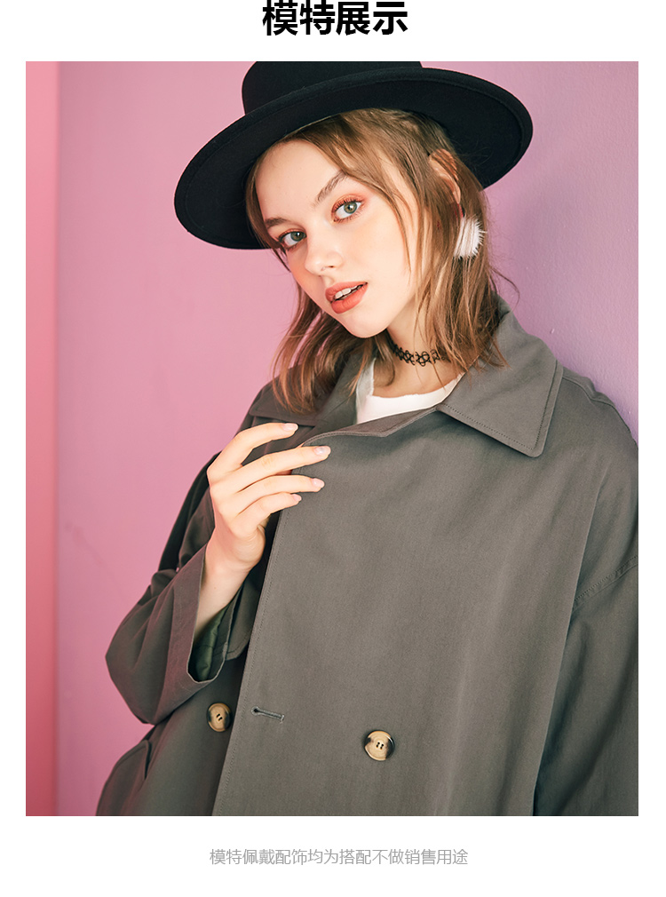 Trench pour femme PUELLA en Coton - Ref 3228257 Image 9