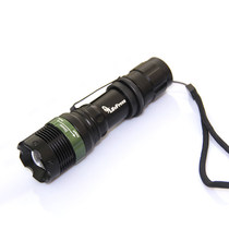 LePhis ZOOM mechanical zoom flashlight Glare flashlight Rechargeable riding flashlight Fishing flashlight