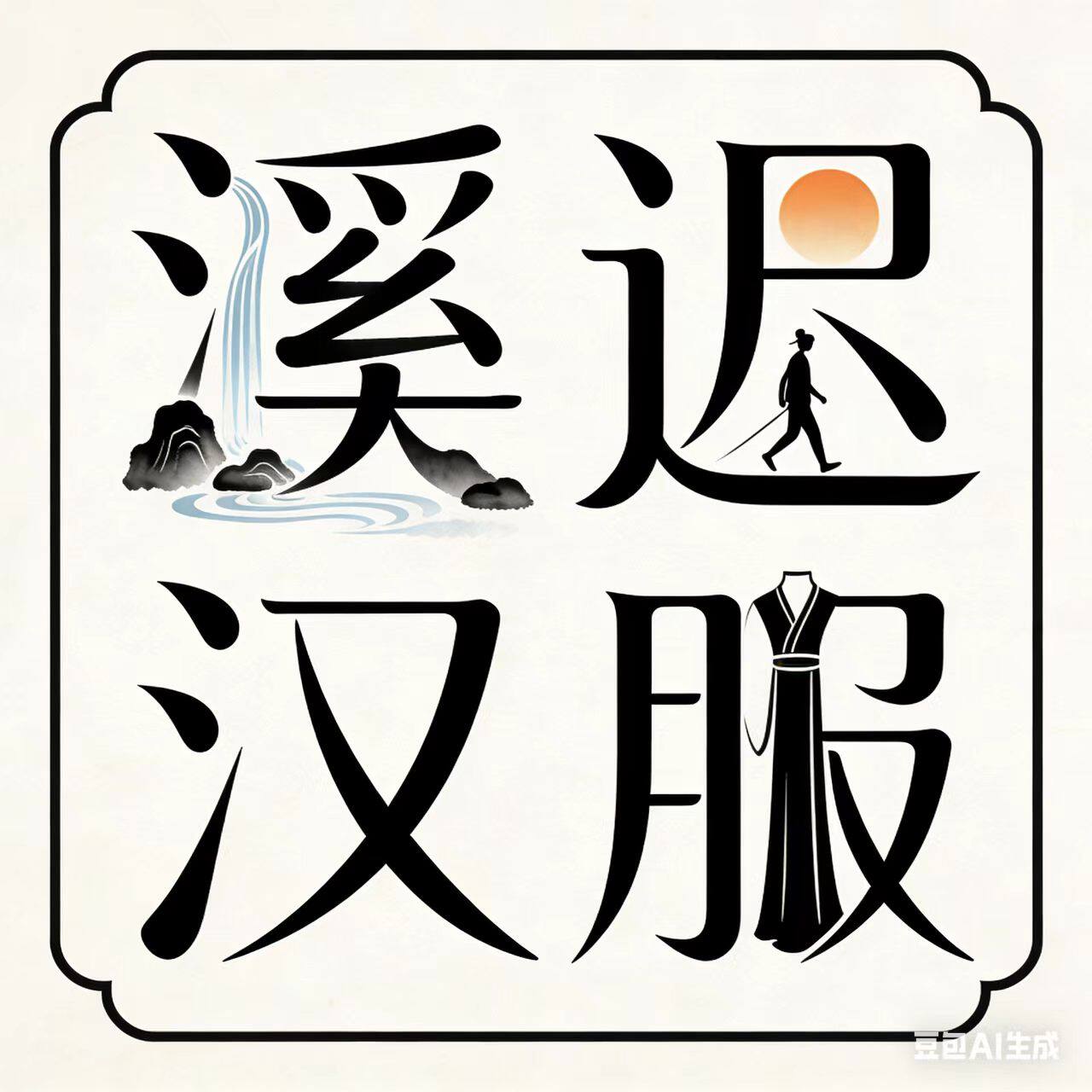 溪迟汉服