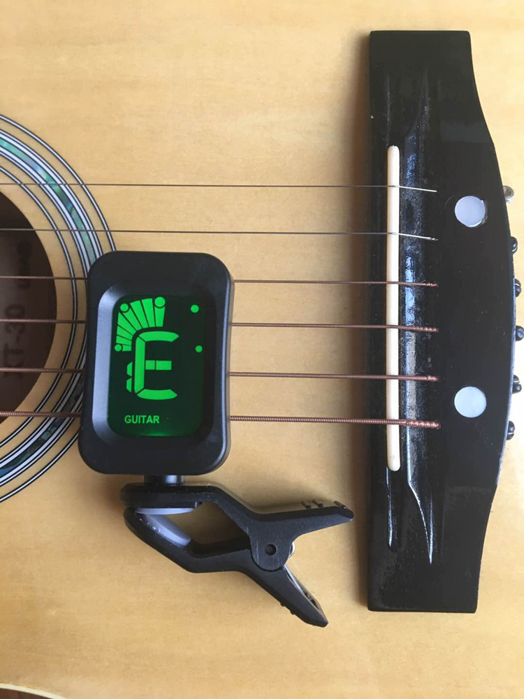 JIZHILIN Tuner Trường Acoustic Guitar Tuner Ukulele Tuner violin Phụ kiện nhạc cụ dây guitar