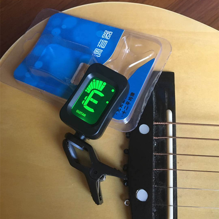 JIZHILIN Tuner Trường Acoustic Guitar Tuner Ukulele Tuner violin Phụ kiện nhạc cụ dây guitar