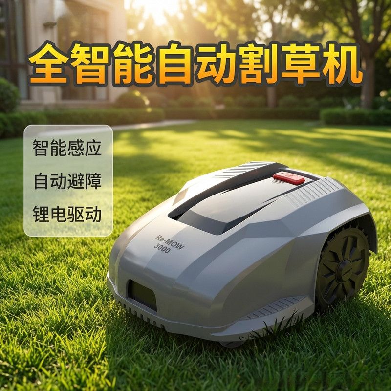 Superman Electric Wireless Mechanical Intelligent Automatic Lawn Mowing Robot Lithium Battery Household Garden Lawn Mower Superman Electric Wireless Mechanical Intelligent Automatic Lawn Mowing Robot Lithium Battery Household Garden Lawn Mower