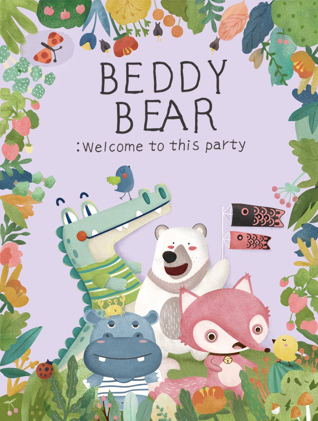 Cup Bear 2019 new learning cup Tritan material polar bear fox alligator hippocampus drink cup