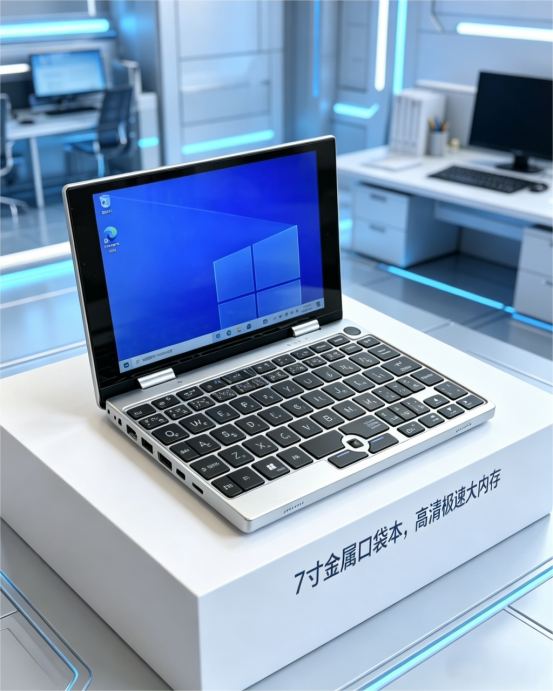 7inch Durable Touchscreen Laptop for Mobile Office, Solid State Drive, Win10 Computer, Portable Audio and Video Device 7inch Durable Touchscreen Laptop for Mobile Office, Solid State Drive, Win10 Computer, Portable Audio and Video Device