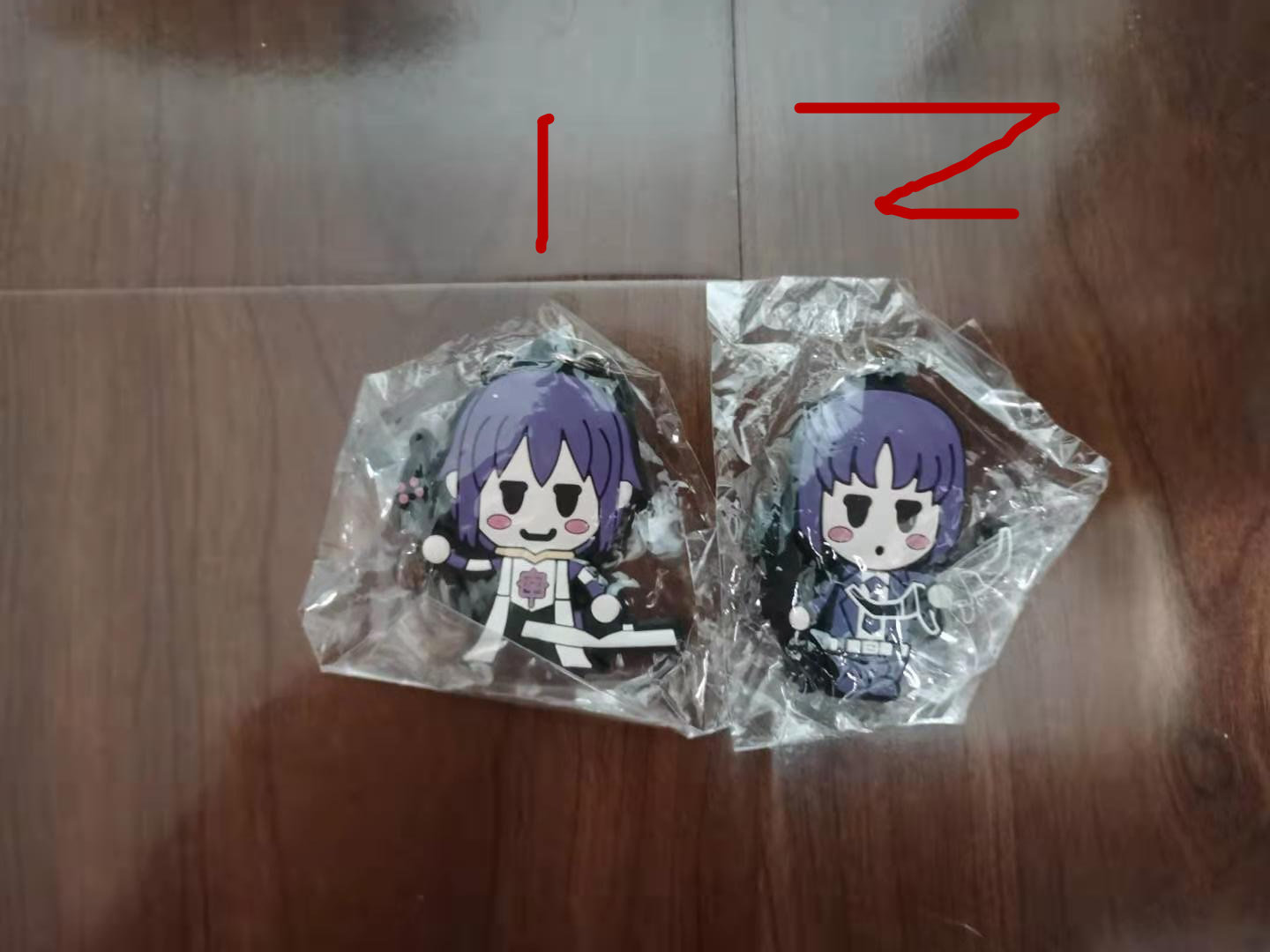 2021 chinajoy CCG Funny Game Bloodline Blood Group Hand Swab Key Button Glue Buckle Pendant