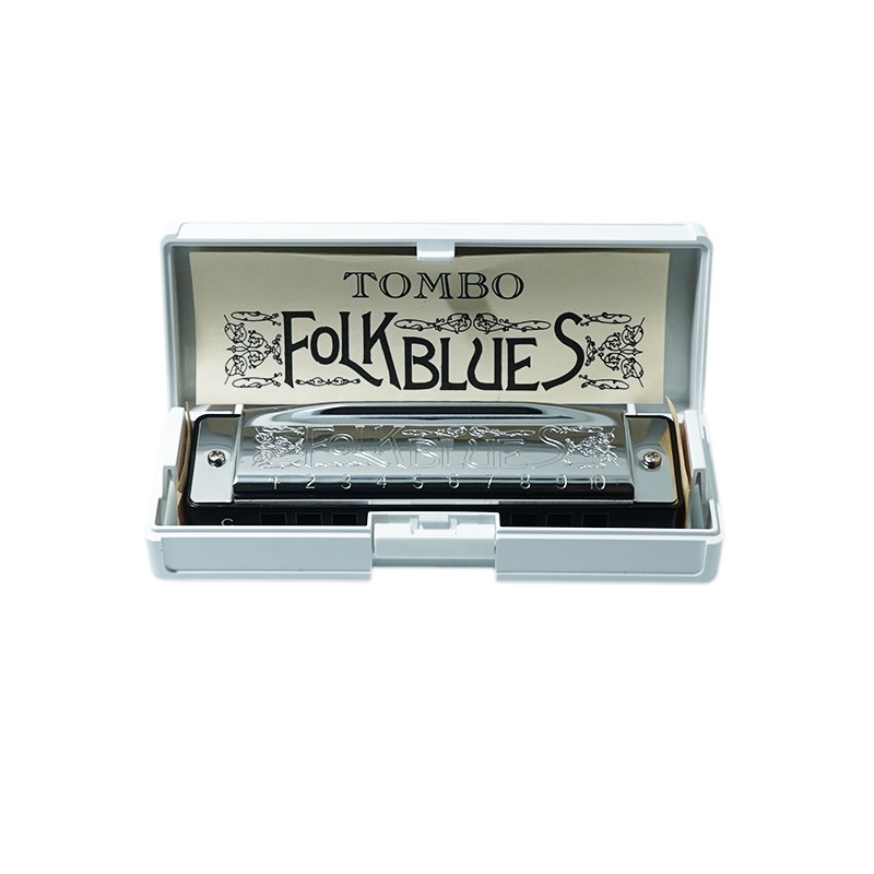 TOMBO Japan Tombo FOLK BLUE 16,100 holes Blues Blues Blues 10 Convent harmonica