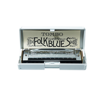 TOMBO JAPAN TONGBAO FOLK BLUES 1610 TEN-hole BLUES Blues 10-hole harmonica