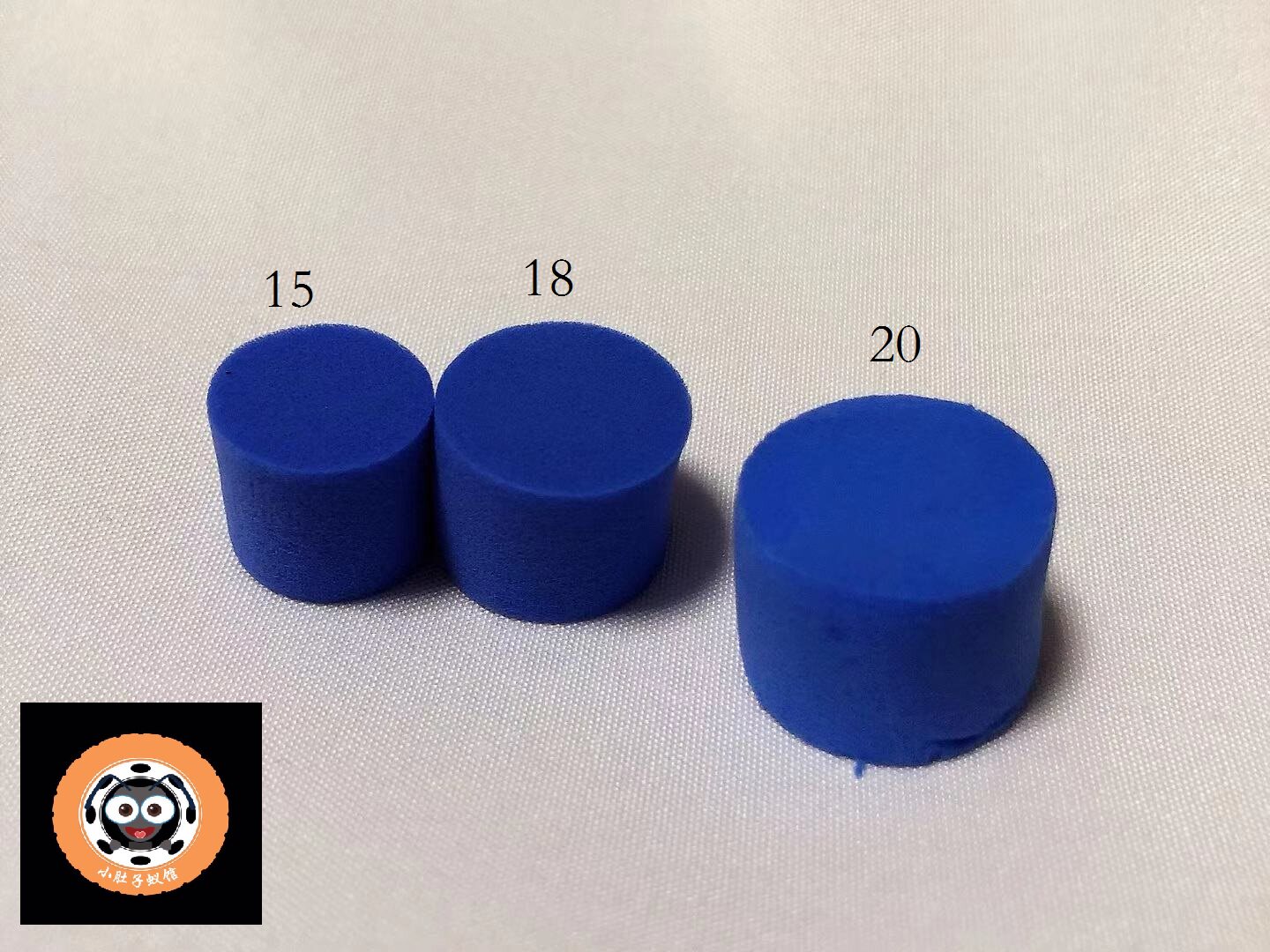 15mm 18mm 20mm test tube water blocking pva stopper random color