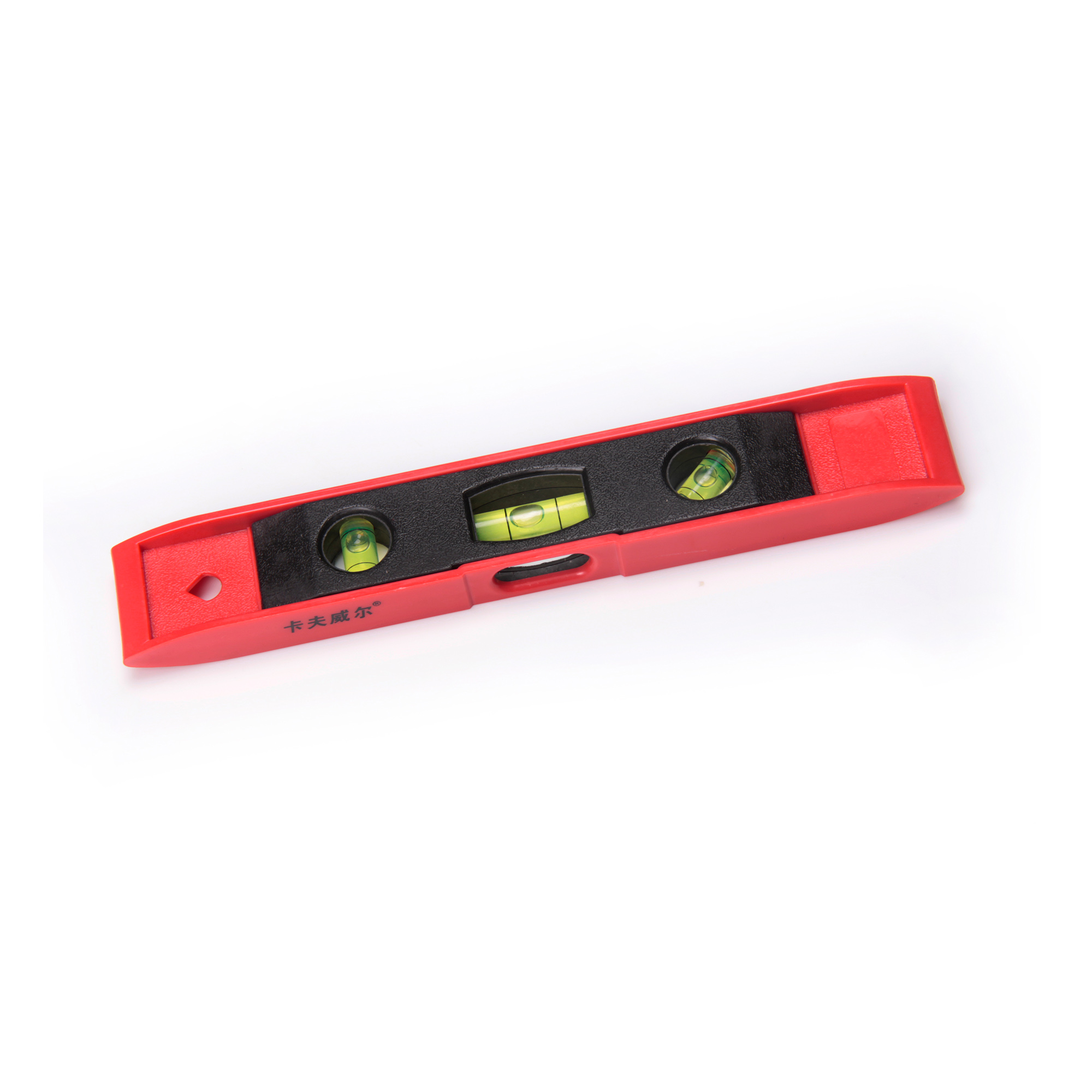 Kavwell torpedo horizontal ruler green water bubble strong aluminium alloy gradienter laser stride gauge with high precision against the ruler