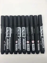 The right-hand note pen black oily does not drop the large bulk pen oily pen large capacity