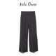 MilaOwen Japanese commuter ສີແຂງ wide-leg double pleated pants commuter pants suit pants 09WFP204022