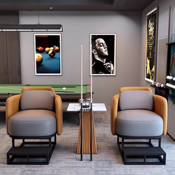 Billiard Room Competition Special Deck, High-End Rest Area, New Light Luxury Seat, Billiard Hall Sofa, Ball Viewing Chair
