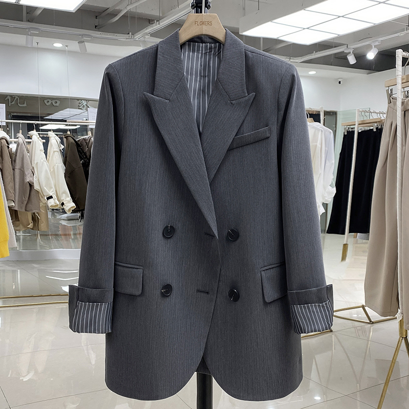 Blazer for Women 2026 Autumn New Korean Style Design Niche High-End Commuter Casual Small Suit Jacket
