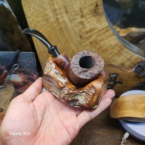 Conforming handmade red and black ancient material Thuja cypress unit pipe stand high Ya Taihang aged material pipe seat stand support display stand