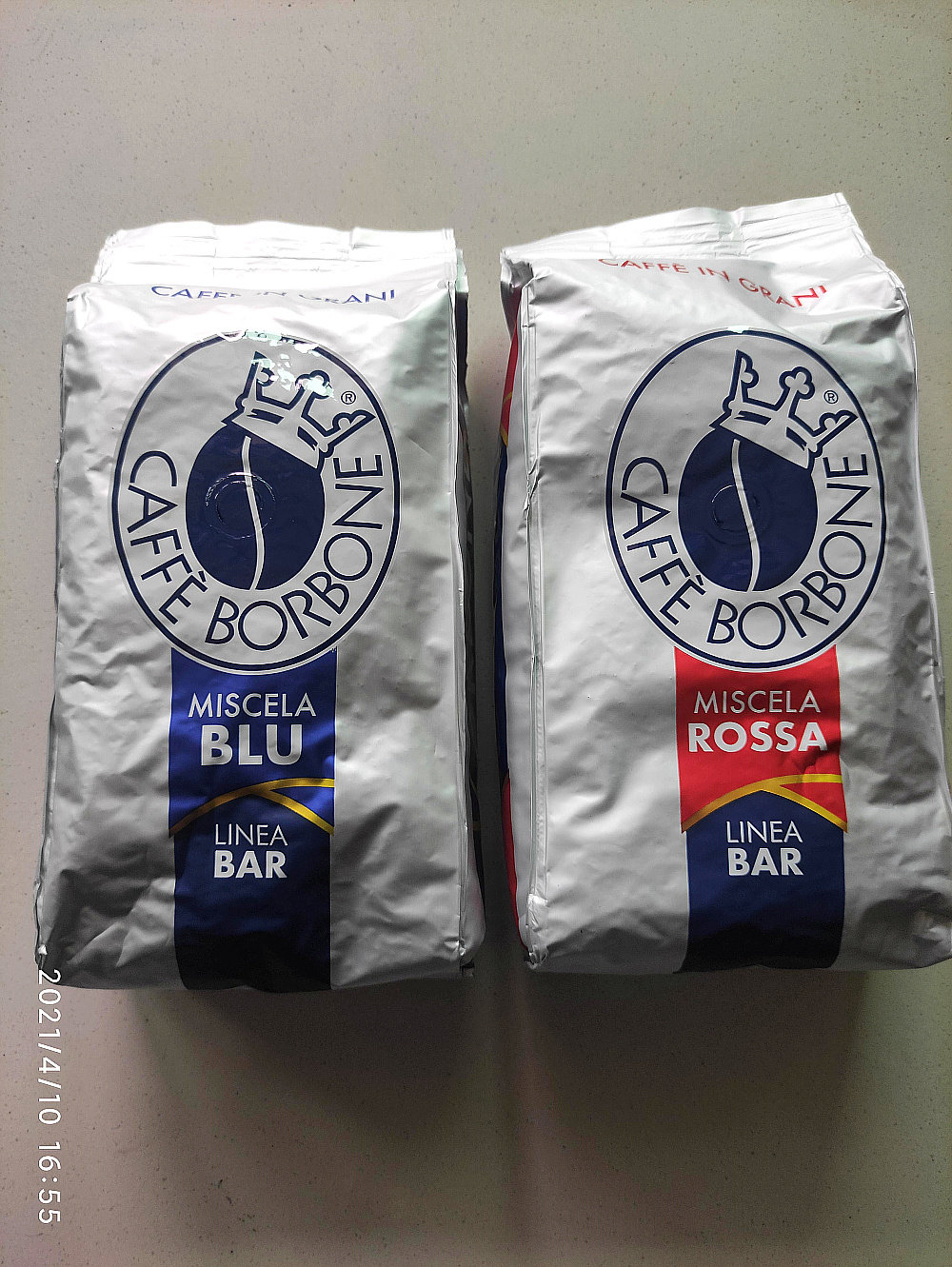Italian Original Clothing Imported Borbone Coffee Beans Deep Baking Espresso 1 kg Serie-style Condensed Cafe Commercial