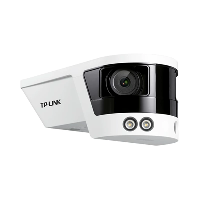 Видеокамера наблюдения Pulian TP-LINK с высоким разрешением, сверхширокоугольная бинокль, близко к 180 градусов, двойной подсветкой, полноцветная ночная съемка, дистанционное мониторирование, голосовой интерком, PoE, сетевой кабель, питание 12 В, наружная водонепроницаемость