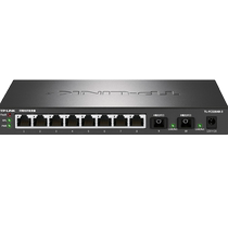TP-LINK TL-FC328AB-3 Gigabit 2 optical 8 electrical ERPS ring network fiber optic transceiver 10-port switch cascade network monitoring long-distance cloud management network management VLA