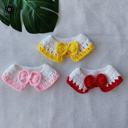 Шарф ручной работы, трикотажный чокер, плетеный аксессуар