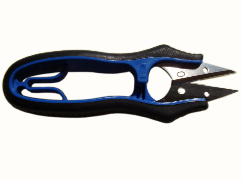 KAI yarn scissors stainless steel non-grinding plastic handle black