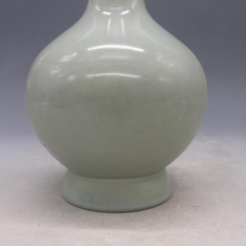 宋代汝窑青釉长颈瓶：穿越千年的美学瑰宝-仿古瓷器-淘宝好物网