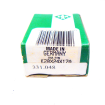 Imported bearings German INA bearings needle roller bearings K22X28X17 22*28*17 KT222817