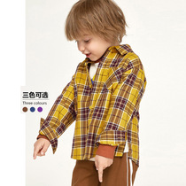 Bala hero boy long sleeve shirt cotton new spring clothing spring and autumn children's clothing children's shirt children's tide