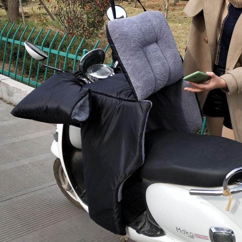 Electric car wind shield by winter Two-style Thickened Warm Electric Motor Car Electric Car Electric Car male and female wind shield Waterproof Kneecap