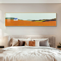 Modern simple abstract artistic conception bedside decorative painting bedroom wall mural guest restaurant fresh art wall hanging painting