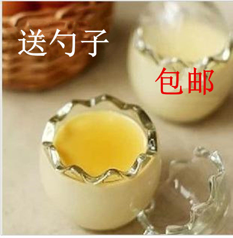Pudding bottle Yogurt bottle Egg shell Milk cup Jelly cup Glass pudding cup Milk cup