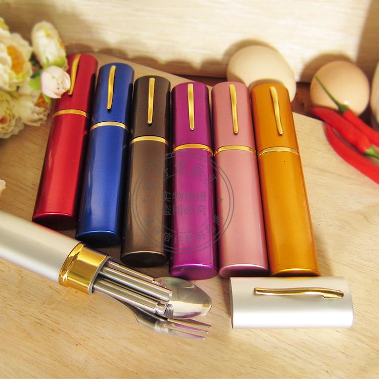 Mua 3 tặng 1 hộp đựng bút mới bằng thép không gỉ dao nĩa ba chiếc đũa ba muỗng ba bộ - Đồ ăn tối bộ bát đĩa hàn quốc