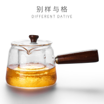 Glass bubble teapot filter cooking teapot thick Japanese tea maker special glass high temperature resistant set household tea set