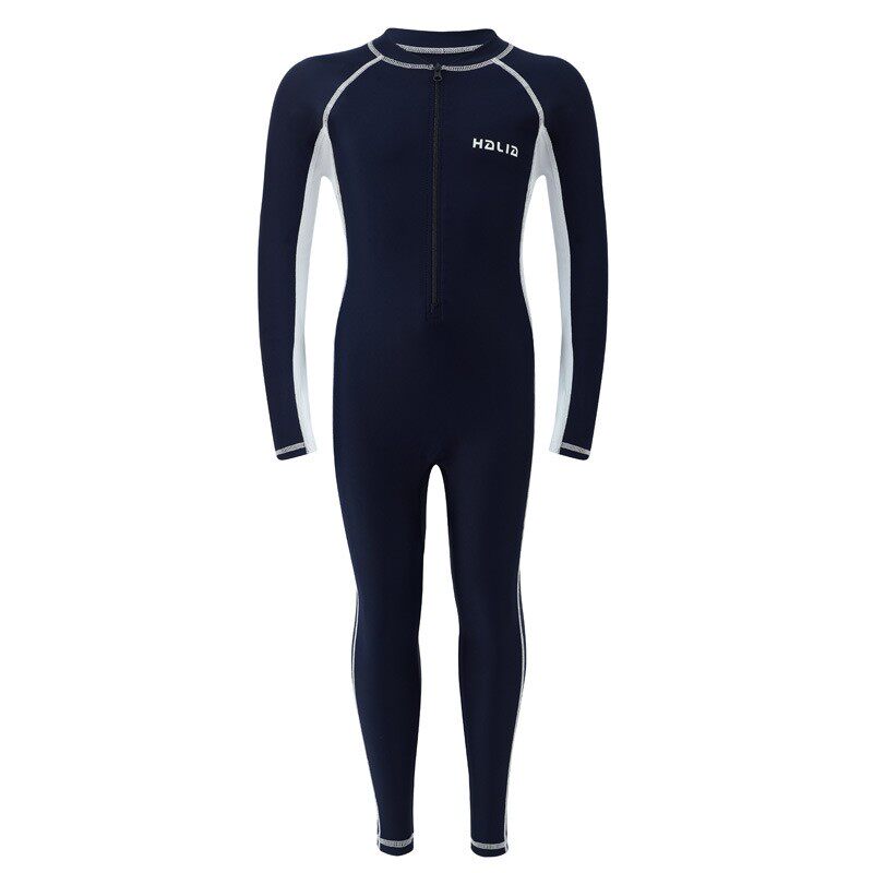 Children's Swimsuit Boys Long sleeve pants sun protection and body swimsuit Student speed dry swim surfing