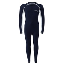 Child Swimsuit Boy Long Sleeve Long Pants Sunscreen Sunscreen Whole Body Conservative Movement One-piece Swimsuit Student Speed Dry Swim Surfing