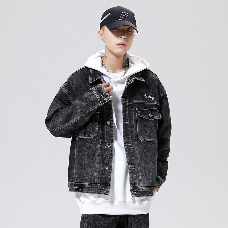 Cowboy's Cowboy's Cowboy Jacket 2021 New Spring and Autumn Han Coat Cover Cover Cowl Cowboy Cowboy Cowl Cowl