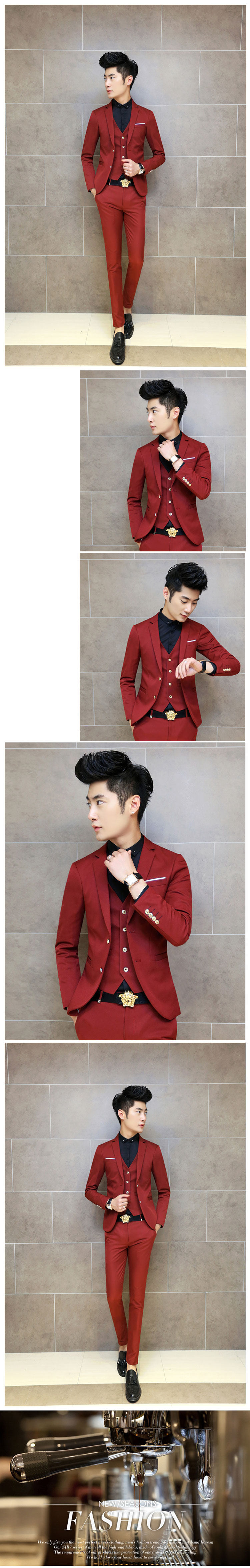 Costume homme en polyester pour automne - Ref 1561600 Image 15