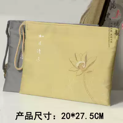 Buddhism book bag book bag bag large double layer magic treasure bag copy book bag high quality storage bag