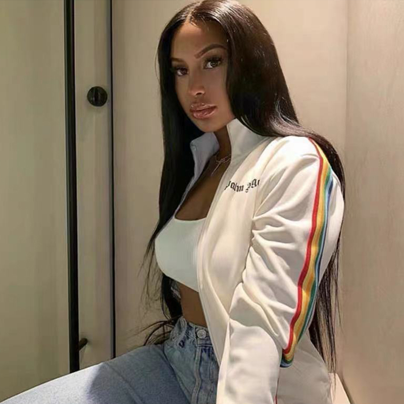 Korean Style Palm Angel Jacket Unisex Casual Campus Style Sports Pants Retro Trendy Brand Set