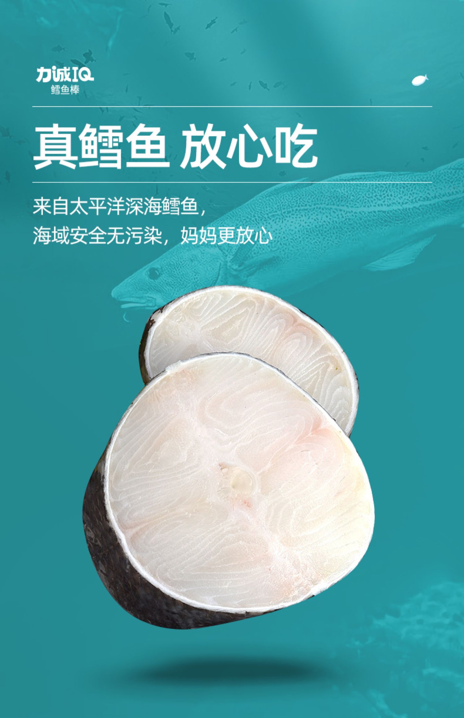 【力诚】深海鳕鱼肠10g*24支