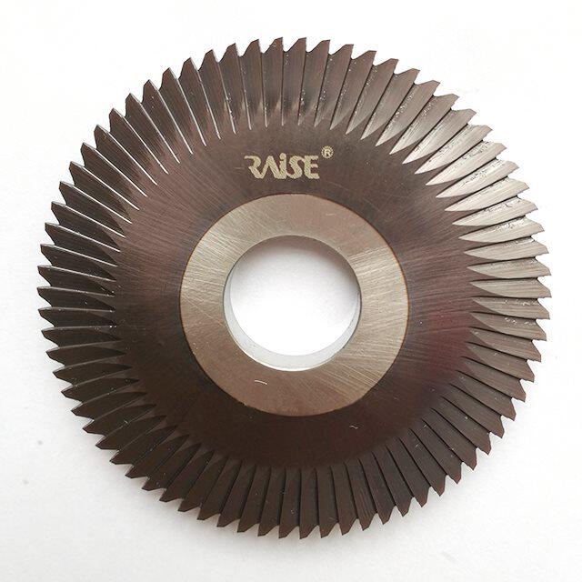 Ruizheng black diamond disc milling cutter HJ0012 horizontal key machine φ70x6xΦ20x90Tx40°