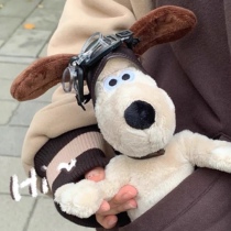 Hugging Potato Palm Door Dog British Cute Pilot Gromit Paparazzi Plush Doll Bestie Birthday Present