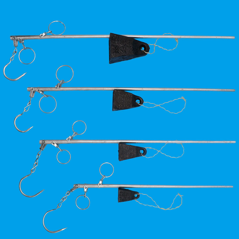 10 kg to 150 kg hook scale old rod scale aluminum scale handheld hook weigh solid aluminum rod called Lv rod weigh